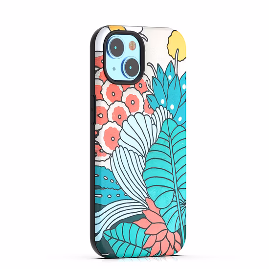 Stitching Style Marble IMD TPU Mobile Phone Case for iPhone