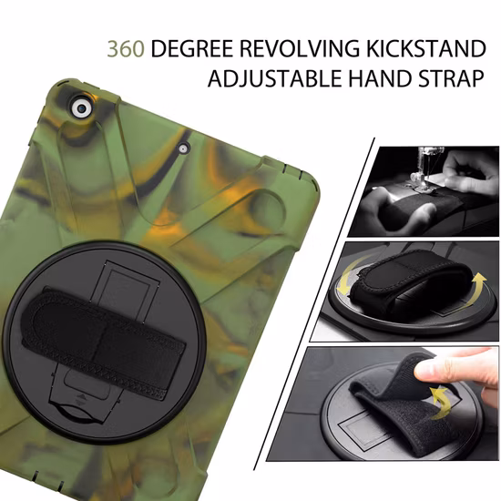 360 Rotating Stand Shockproof 8 Inch Tablet Case Universal for iPad Mini 5 Mini 4