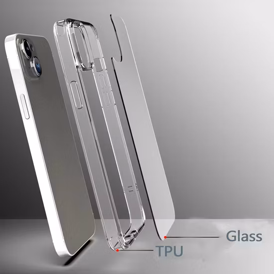 Heat Transfer Toughened Glass Phone Case Applied to Ipple Aphone13/13 PRO/13 PRO Max 2D