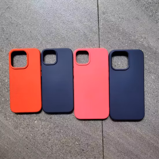 Best Selling Case Colorful Liquid Original Silicone Rubber Cell Phone Case for iPhone X
